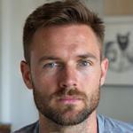 Portrett av Markus Hansen, sjefdesigner hos Fjordklær Design