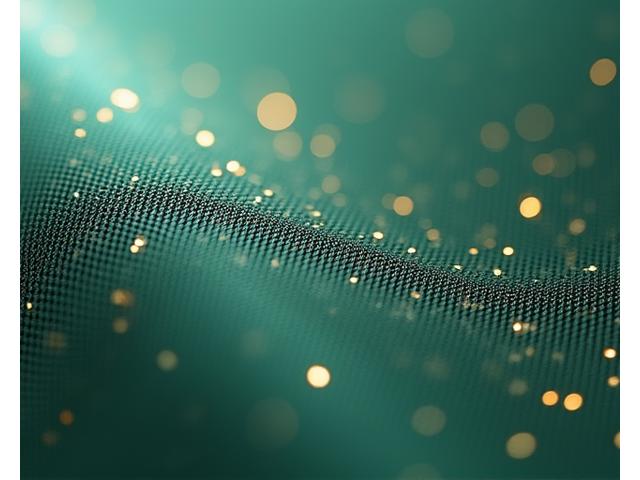 Nærbilde av smarte tekstiler med integrerte sensorer.